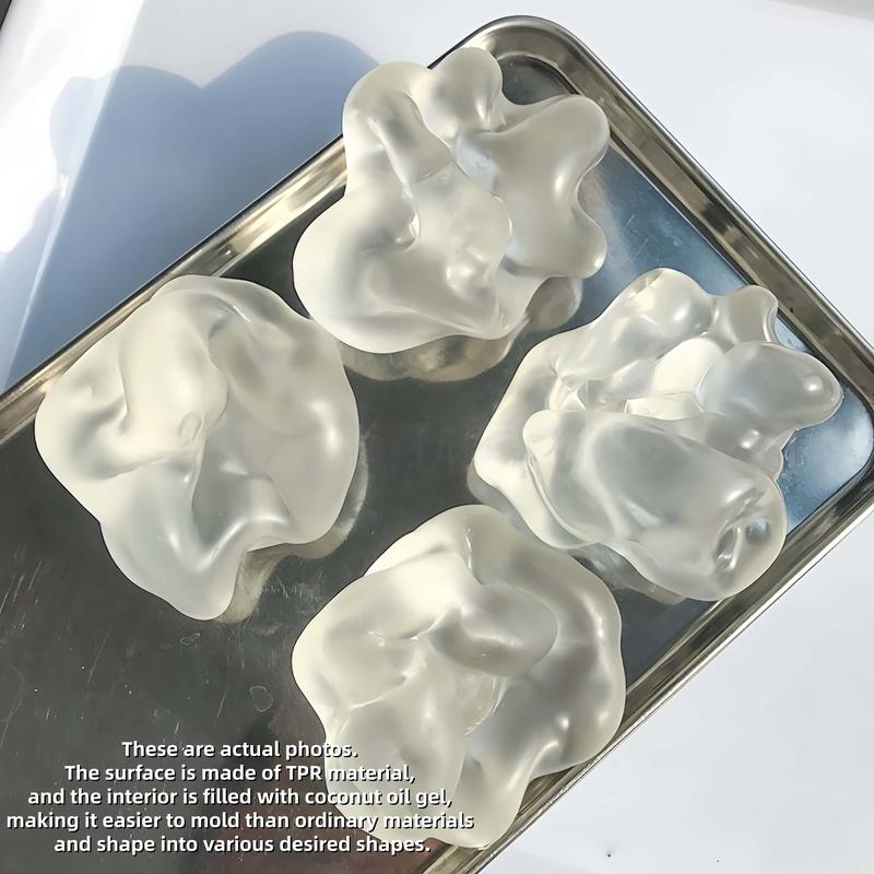 Coconut Oil Squishy Fidget Toy — Moldable Non-Rebound Stress Ball