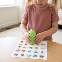 Dinosaur Talking Flash Cards — 148-Card Phonics Reader & Sticker Set
