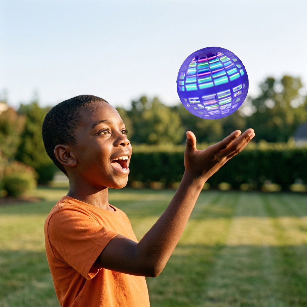 Flying Orb Ball — Hand Controlled LED Boomerang Spinner