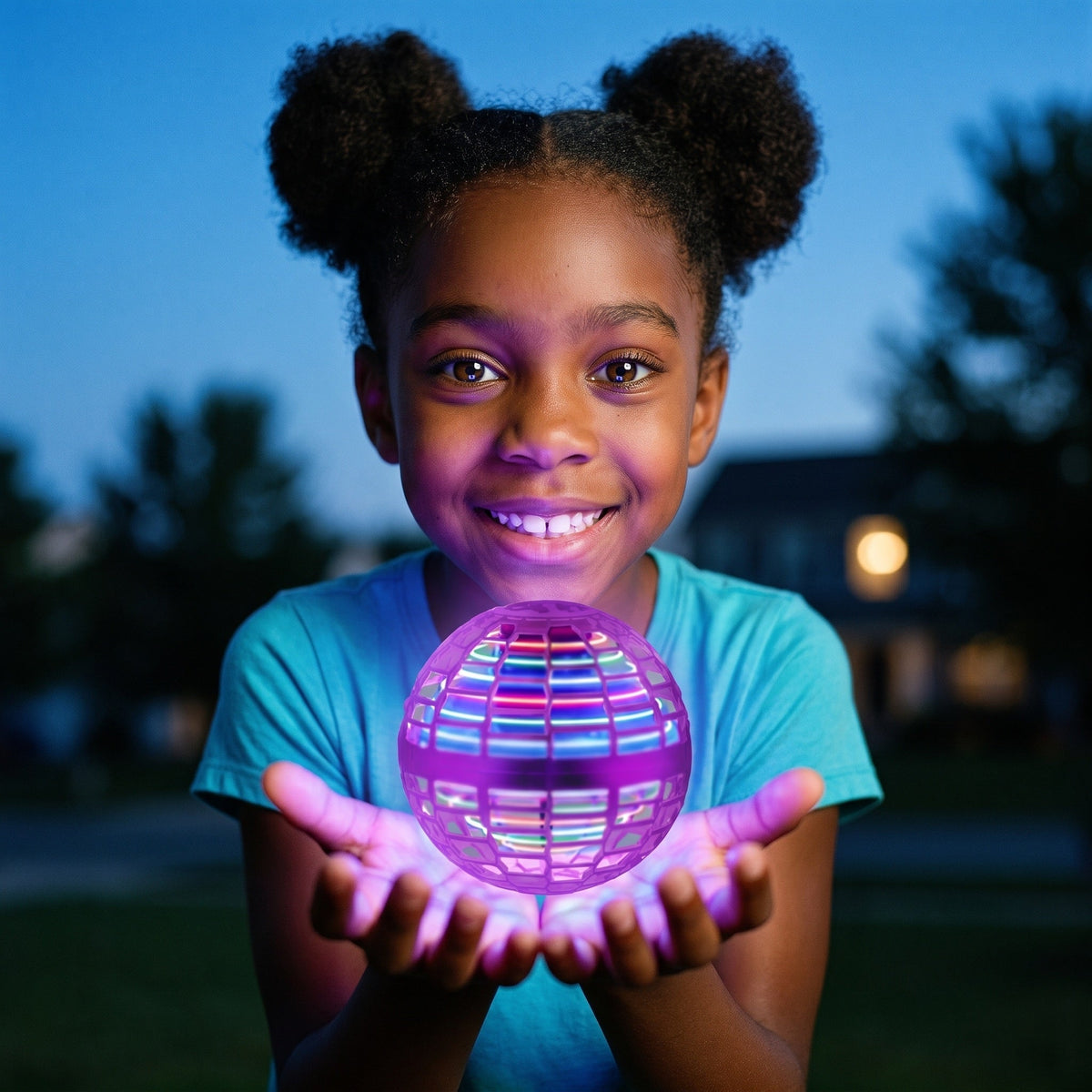 Flying Orb Ball — Hand Controlled LED Boomerang Spinner