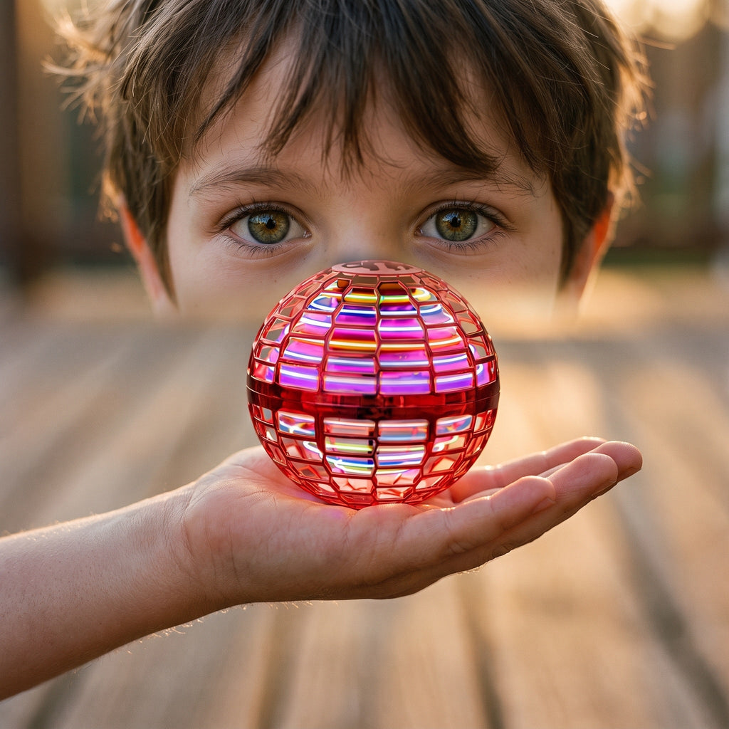 Flying Orb Ball — Hand Controlled LED Boomerang Spinner