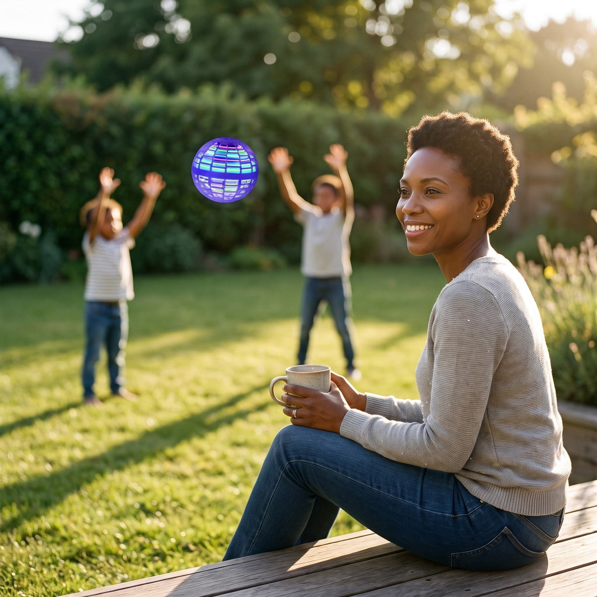 Flying Orb Ball — Hand Controlled LED Boomerang Spinner