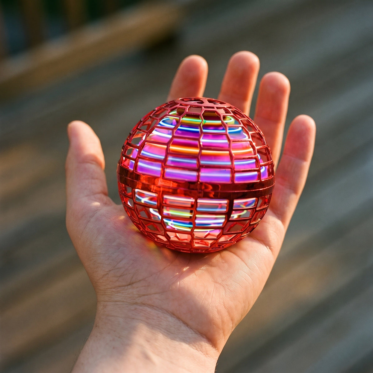 Flying Orb Ball — Hand Controlled LED Boomerang Spinner