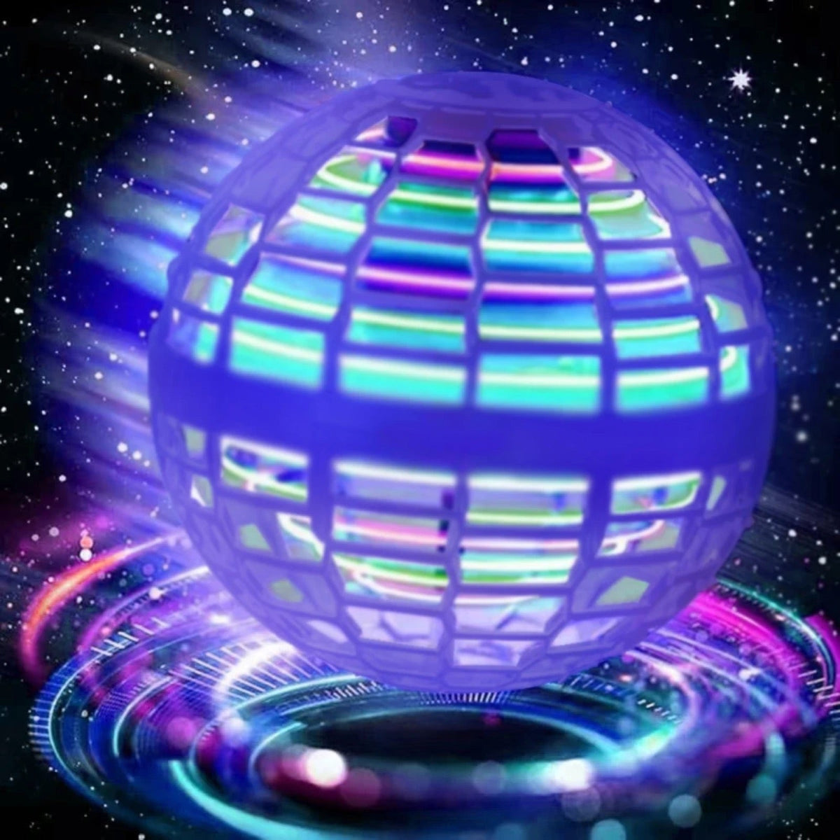 Flying Orb Ball — Hand Controlled LED Boomerang Spinner