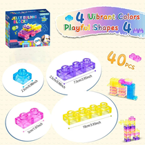 Jelly Blocks — 40-Piece Soft Building Set