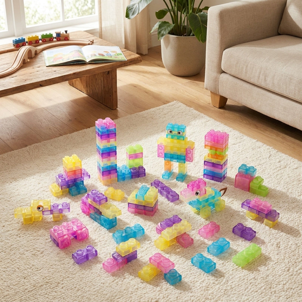 Jelly Blocks — 40-Piece Soft Building Set