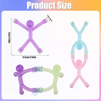 Magnetic Stick Figures — Bendy Fidget Toy For Kids