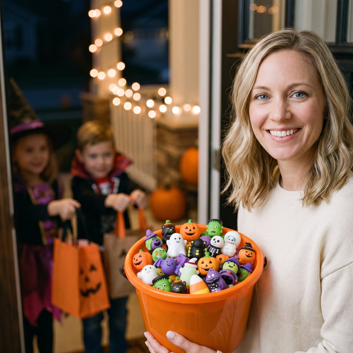 Mochi Squishy Fidget Toys for Goodie Bags & Party Favors Halloween
