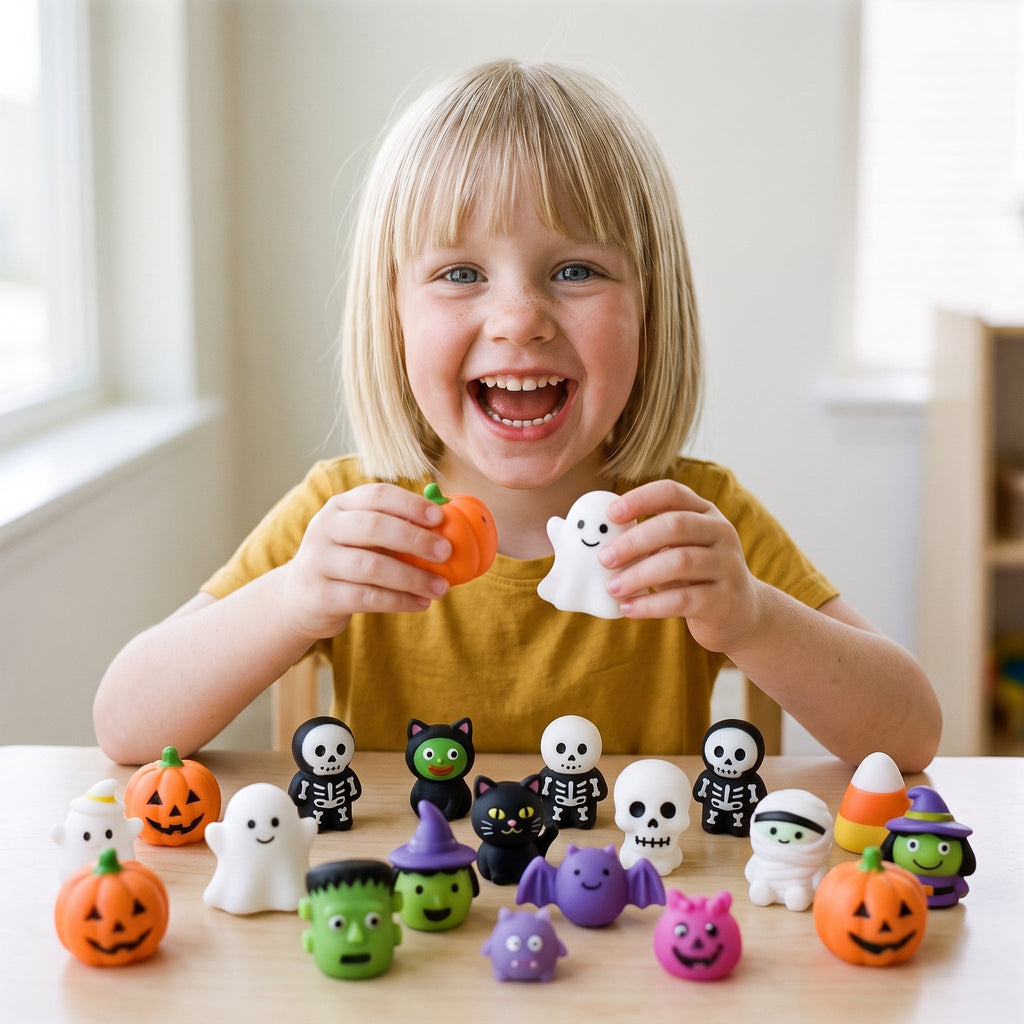 Mochi Squishy Fidget Toys for Goodie Bags & Party Favors Halloween