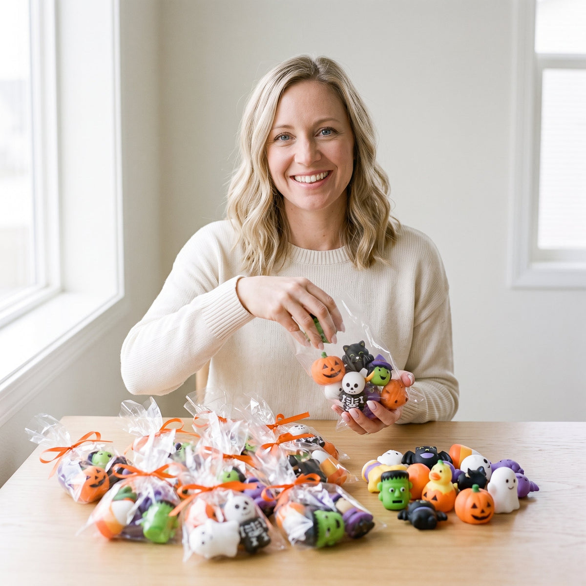 Mochi Squishy Fidget Toys for Goodie Bags & Party Favors Halloween