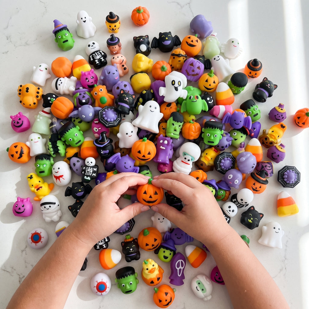 Mochi Squishy Fidget Toys for Goodie Bags & Party Favors Halloween