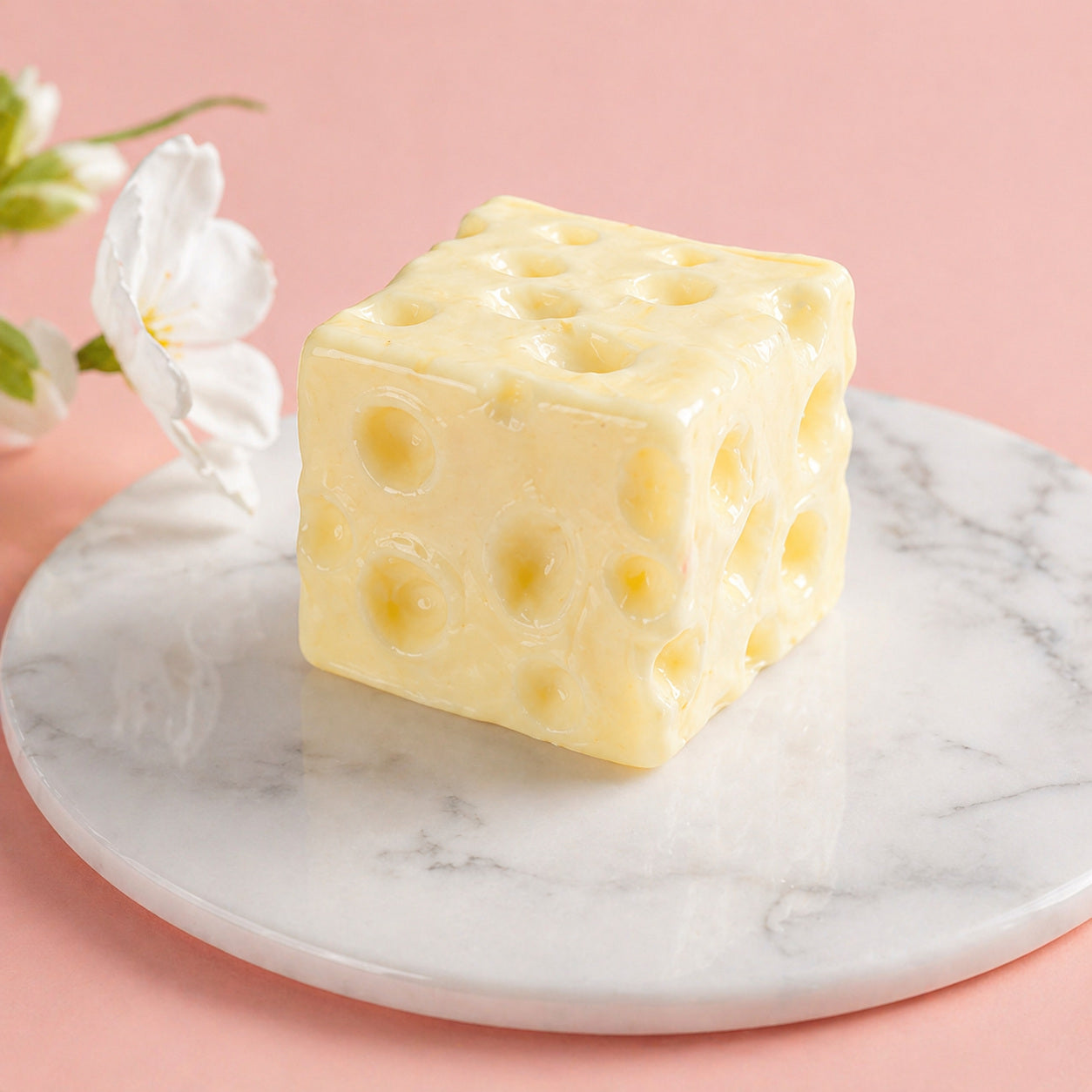 Moldable Cheese Squishy — Non-Rebound Sensory Fidget Toy Secondary image