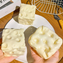 Moldable Cheese Squishy — Non-Rebound Sensory Fidget Toy