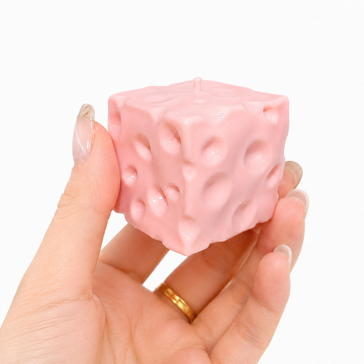 Moldable Cheese Squishy — Non-Rebound Sensory Fidget Toy