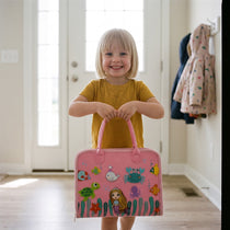 Montessori Busy Board — Felt Activity Book for Toddlers