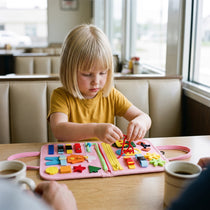Montessori Busy Board — Felt Activity Book for Toddlers