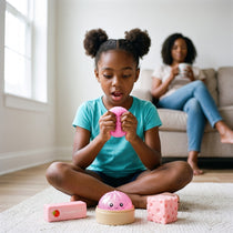 Pink Squishy Fun Box — 4-Piece Sensory Set