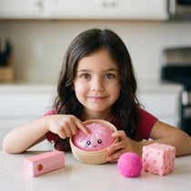 Pink Squishy Fun Box — 4-Piece Sensory Set