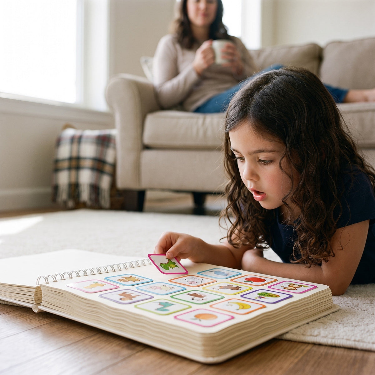 Preschool Busy Book — 12-Theme Learning Activity Binder Main image