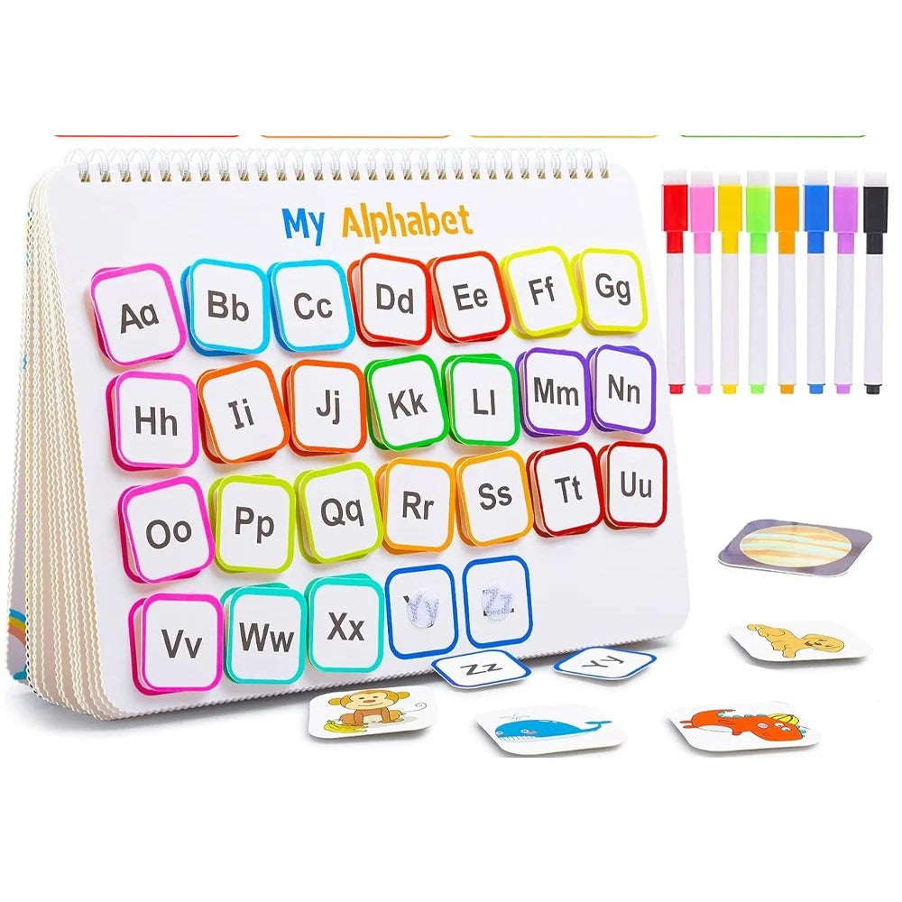 Preschool Busy Book — 12-Theme Learning Activity Binder