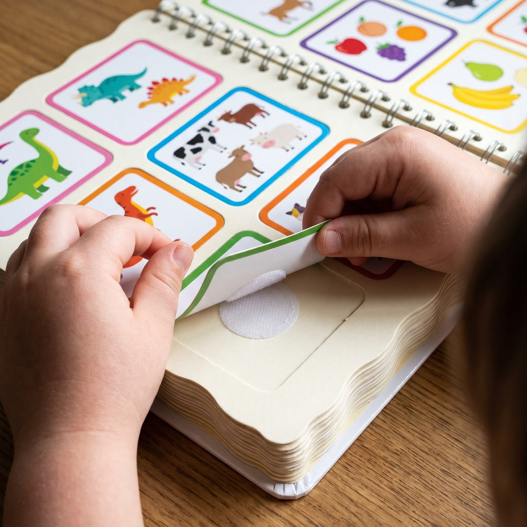 Preschool Busy Book — 12-Theme Learning Activity Binder