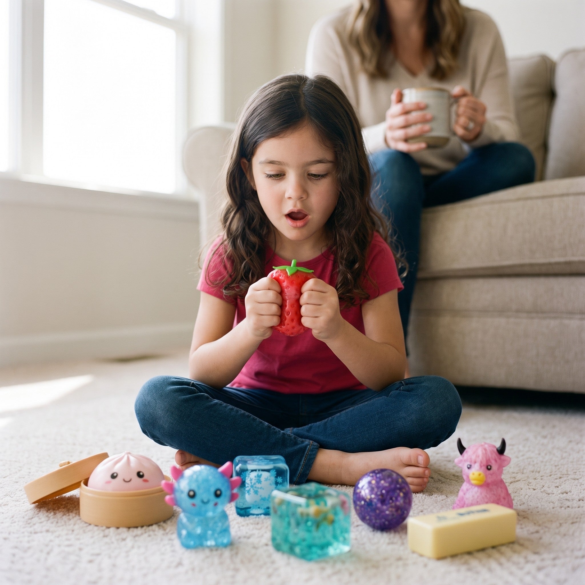 Squishy Fun Box — 8-Piece Slow-Rise Sensory Set Secondary image