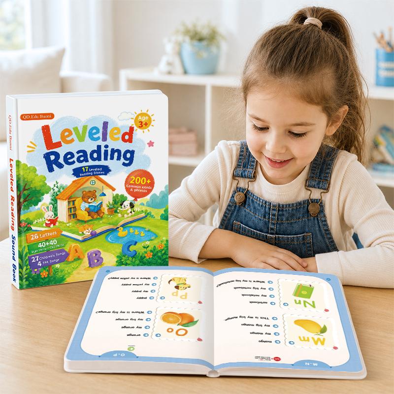 Talking Phonics Book — 17 Stories & 200+ Words for Ages 3+ Main image